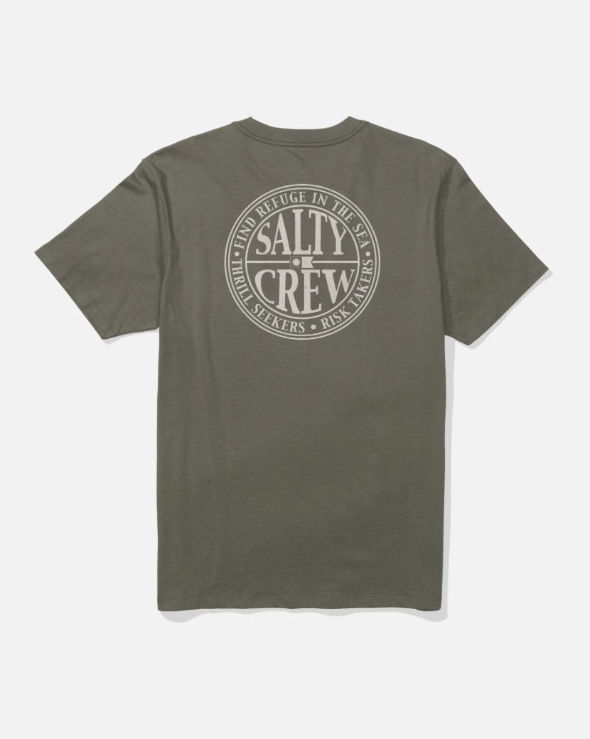Salty Crew Global Tee - Dusty Olive