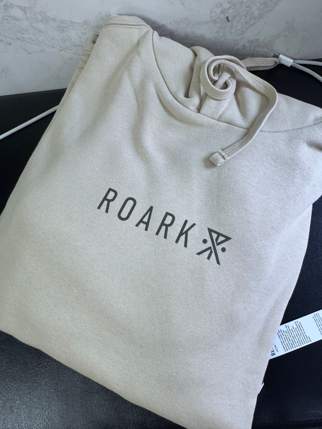 Roark core hood sand