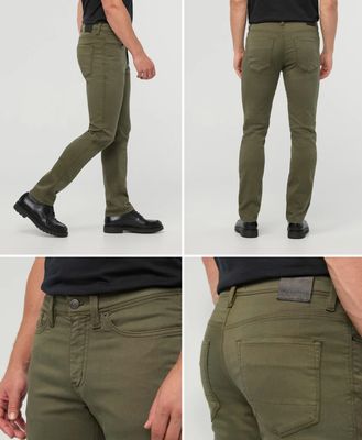 Duer No Sweat Slim Straight - Kelp