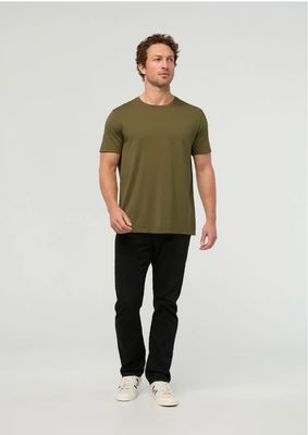 DUER PurePima Only Tee - Olive