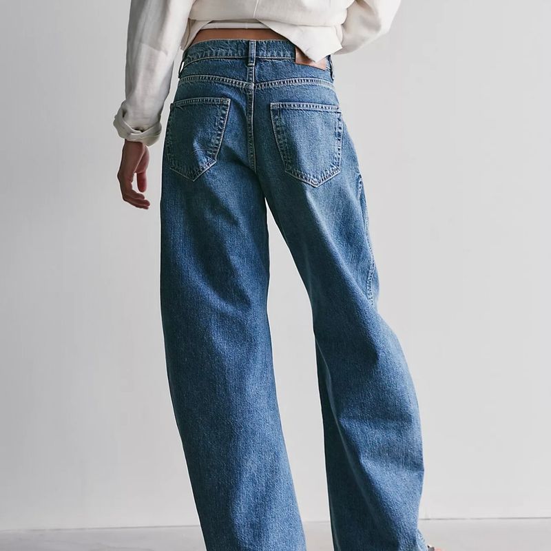 Free People Golden Hour Low Rise Jean