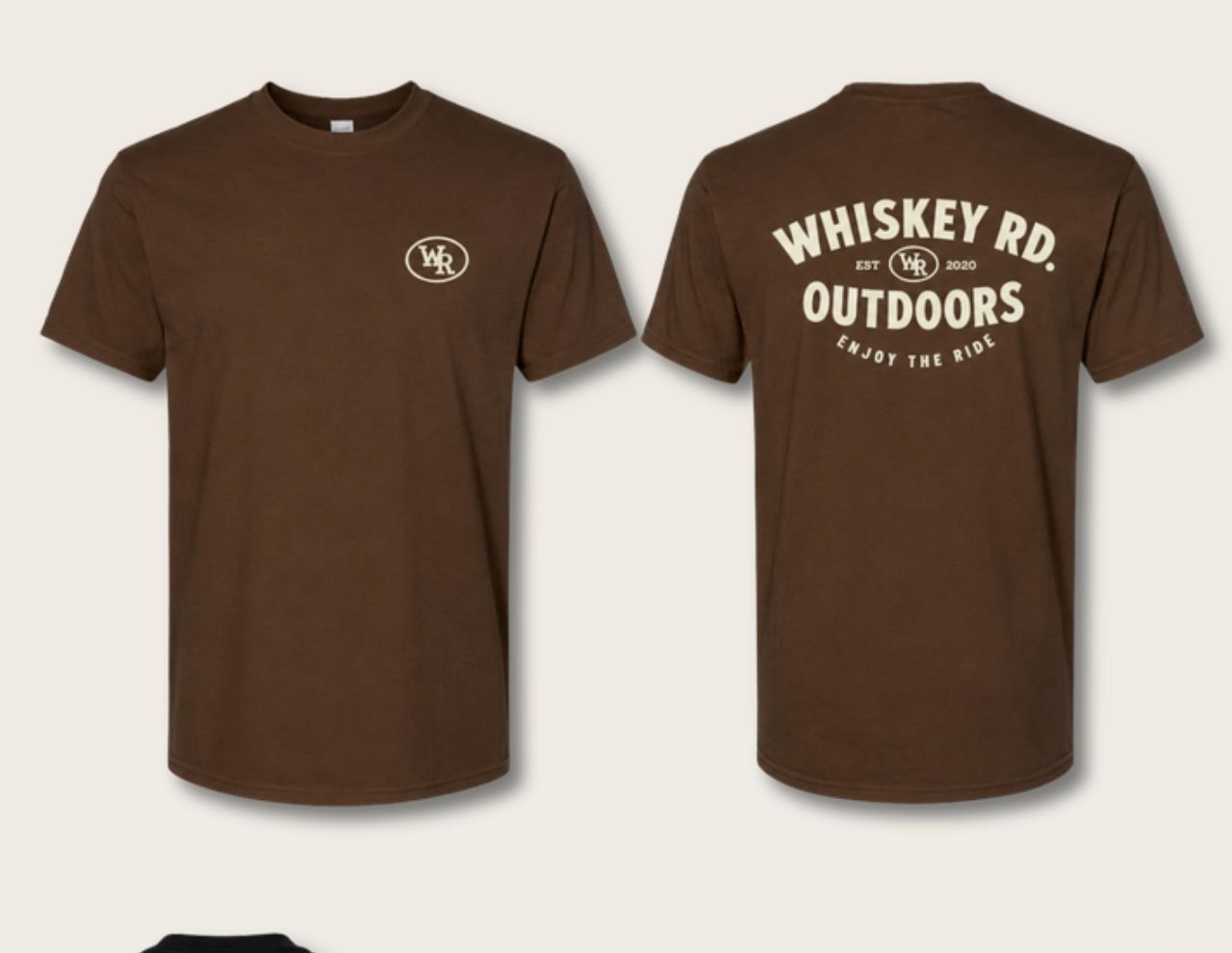 Whiskey Rd Tee option 1 Brown