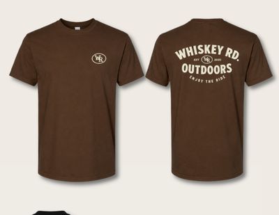 Whiskey Rd Tee option 1 Brown