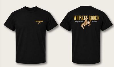 Whiskey Rd Tee Option 2 Black