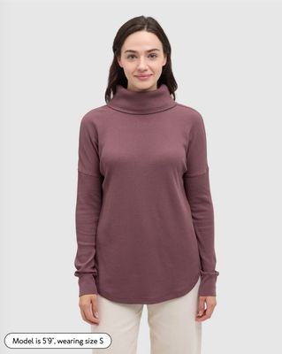 Highwood Turtleneck Mauve