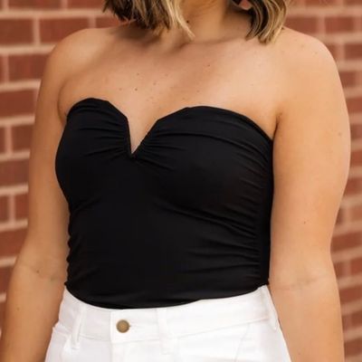 Free People Round Two Tube Top