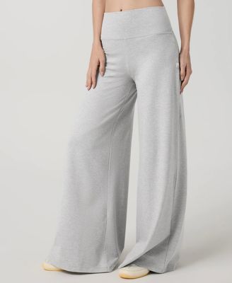 Vuori Halo Easy Wideleg Pant Pale Grey