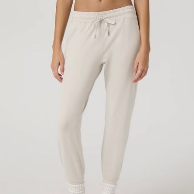 Vuori Performance Jogger Long Ecru
