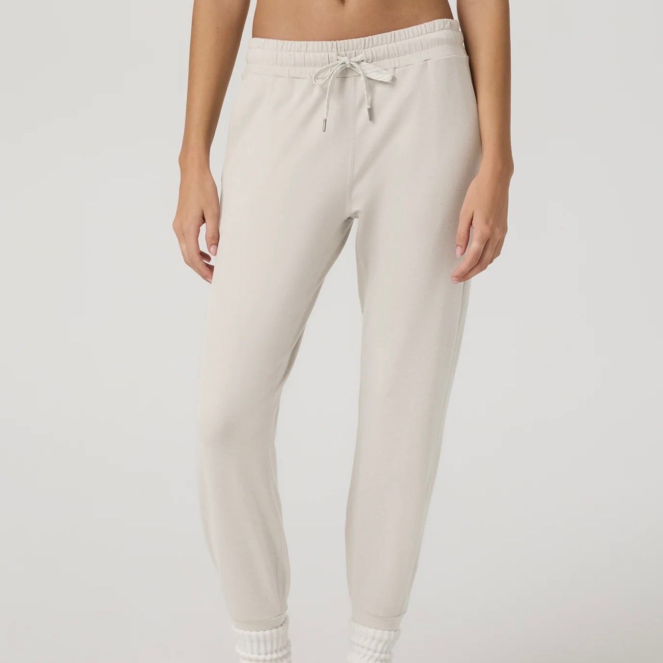 Vuori Performance Jogger Long Ecru