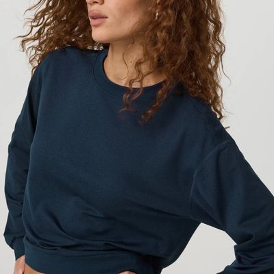 Vuori Halo Modern Crew Blue Coast Heather