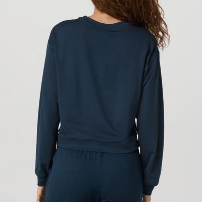 Vuori Halo Modern Crew Blue Coast Heather