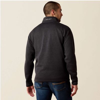 Ariat Caldwell 1/4 Zip Sweater Midnight Navy
