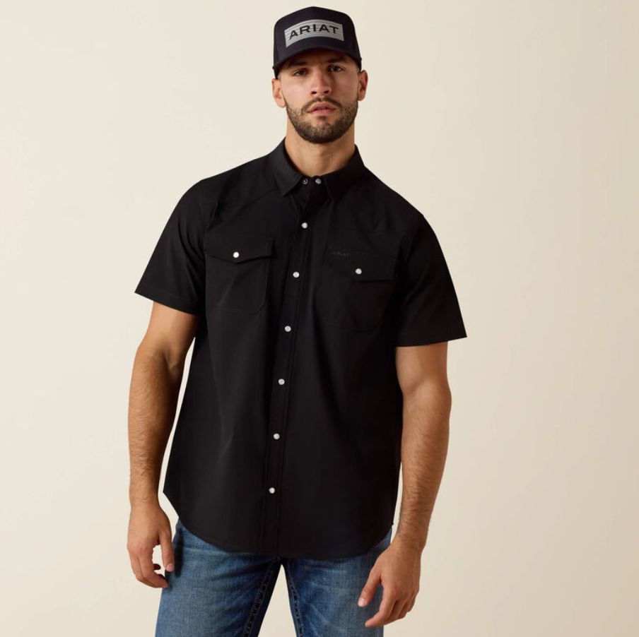 Ariat FrontierTough VentTEK Western Fitted Snap Shirt