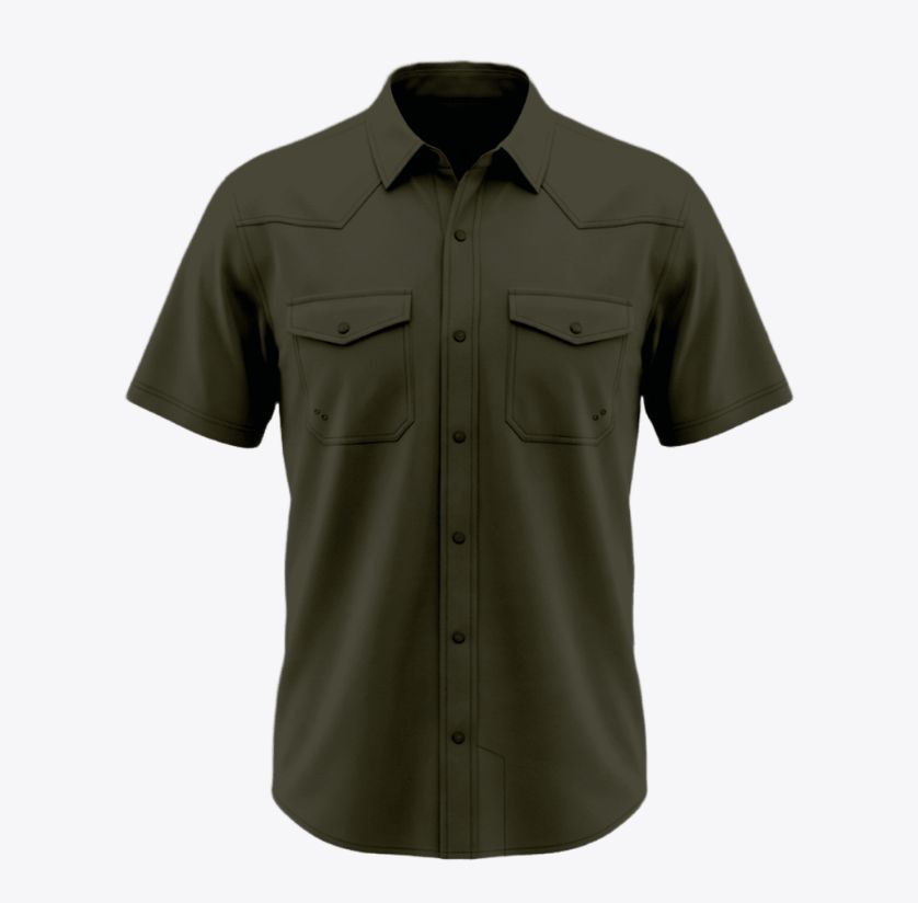 Ariat MNS FrontierTough VentTEK Western Fitted Snap Shirt Grape Leaf