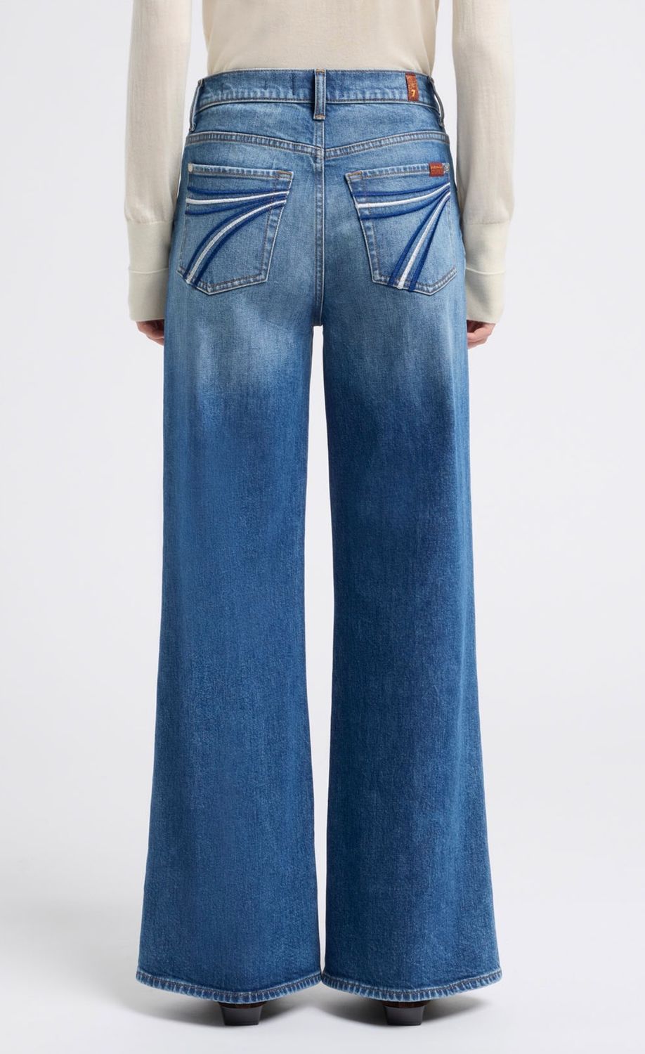 Seven For All Mankind Ultra High Rise Jo Bluefern