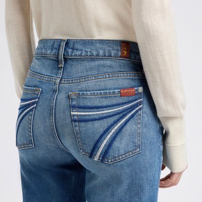 Seven For All Mankind Dojo  34" Inseam Bluefern