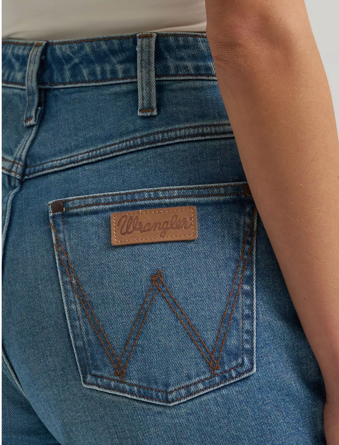 Wrangler HIGH RISE SKYLAR RELAXED BOOTCUT WRANGLER RIDING JEAN Ryan