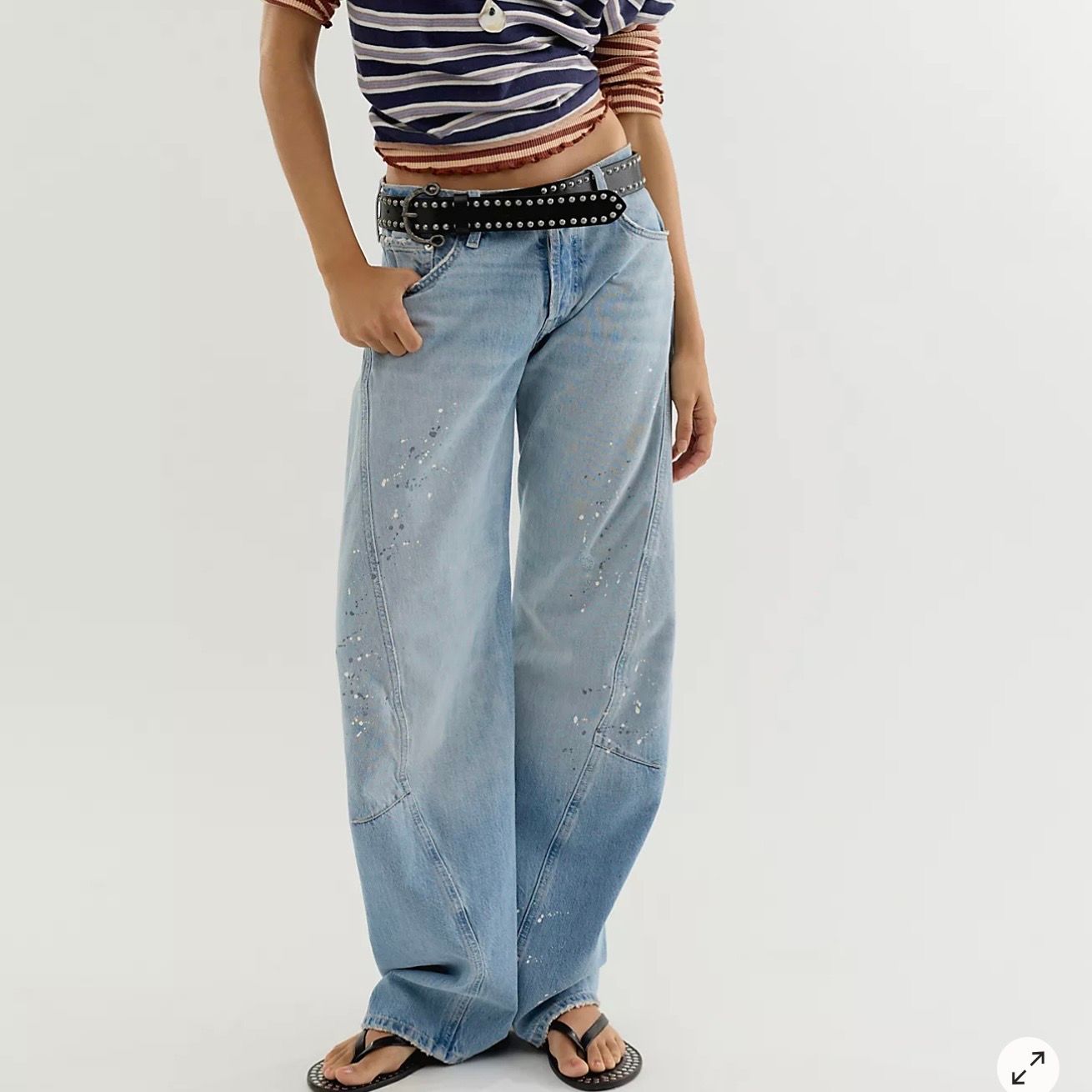 Free People Fable Twisted Seam Jean