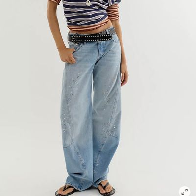 Free People Fable Twisted Seam Jean