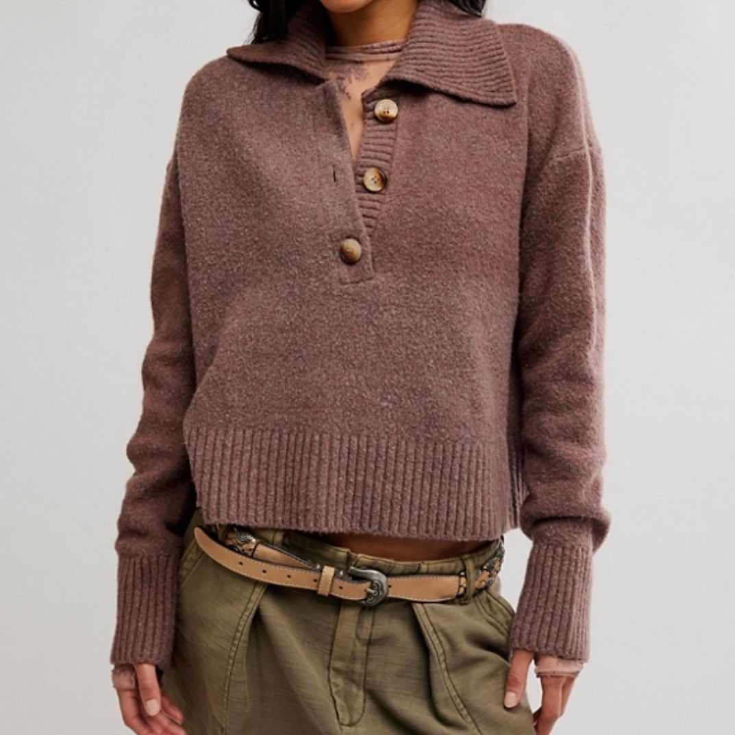 Free People Trading Up Polo Oak