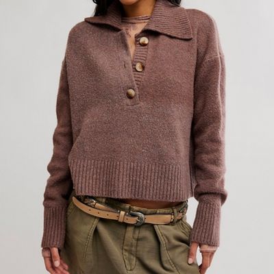 Free People Trading Up Polo Oak