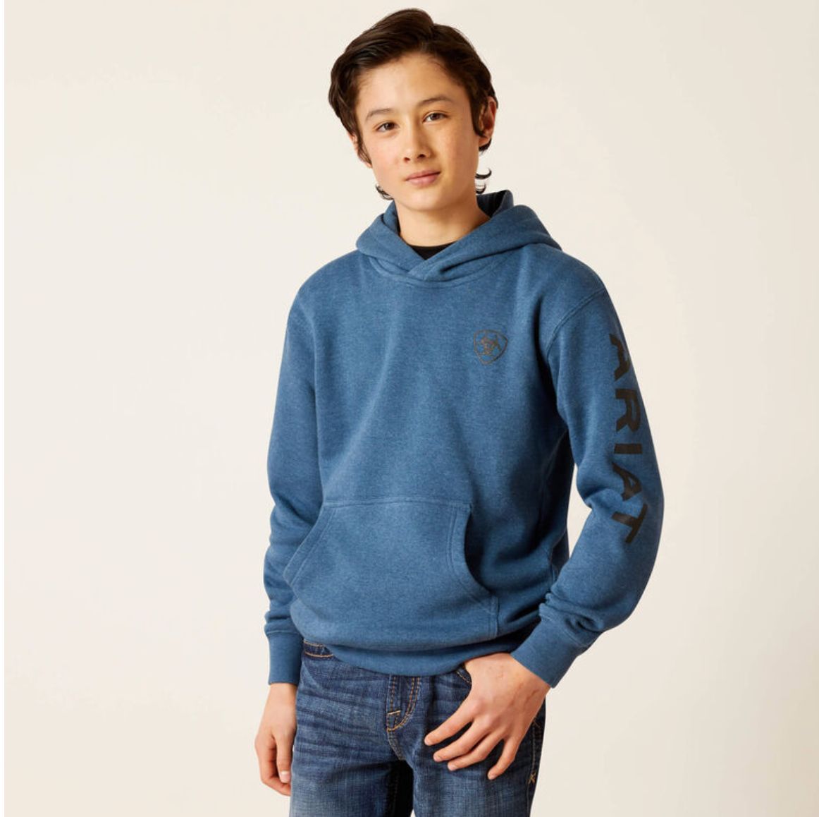 Ariat Logo Hoodie Poseidon