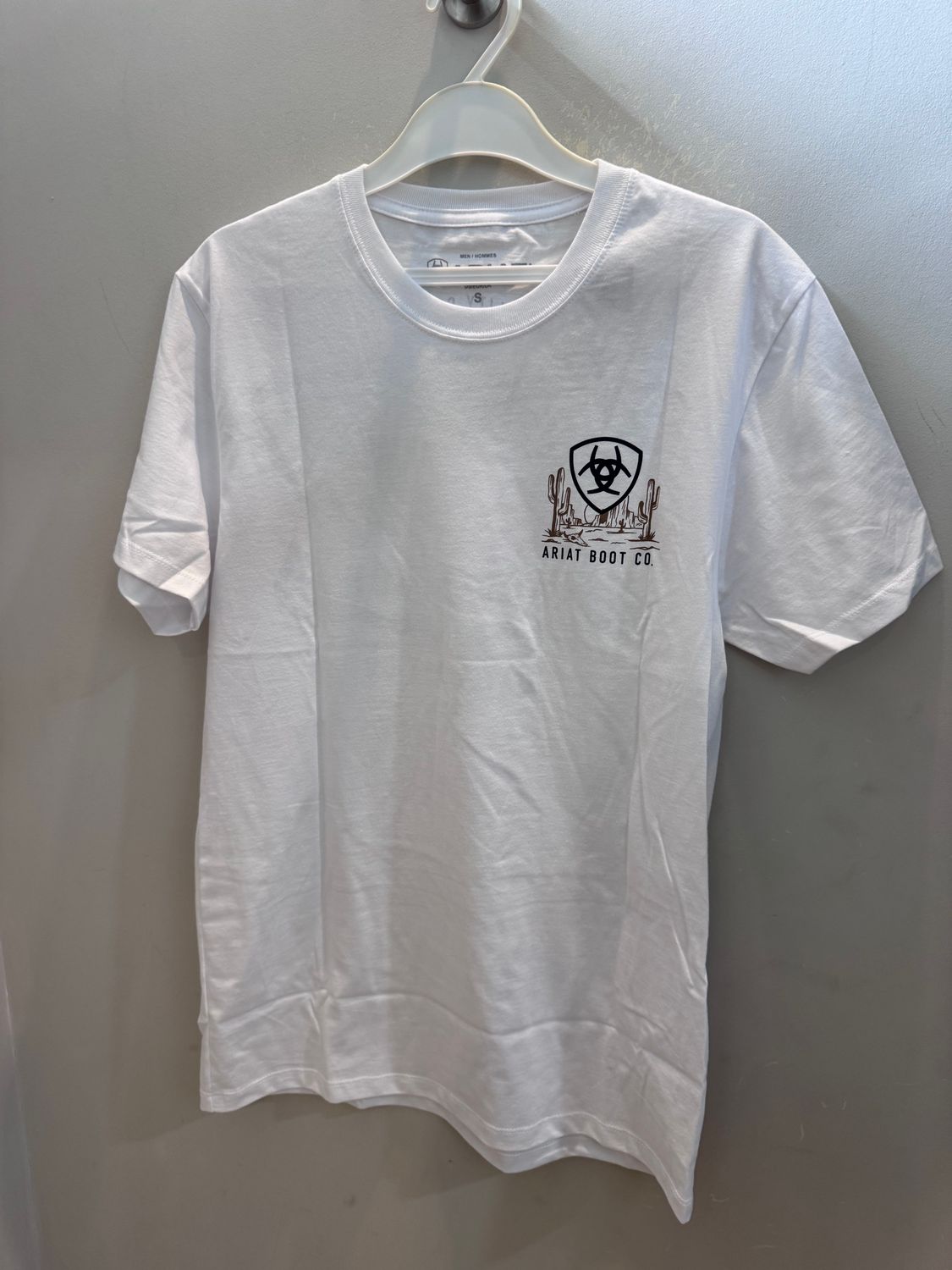 Ariat Snake Frame Ranch T-Shirt White