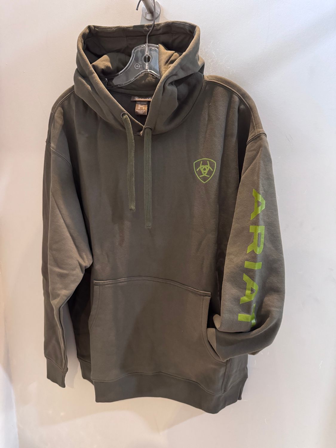 Ariat Logo Hoodie Grape Leaf