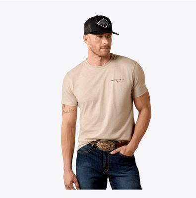 Ariat Beefy Boy T-Shirt Brindle Heather