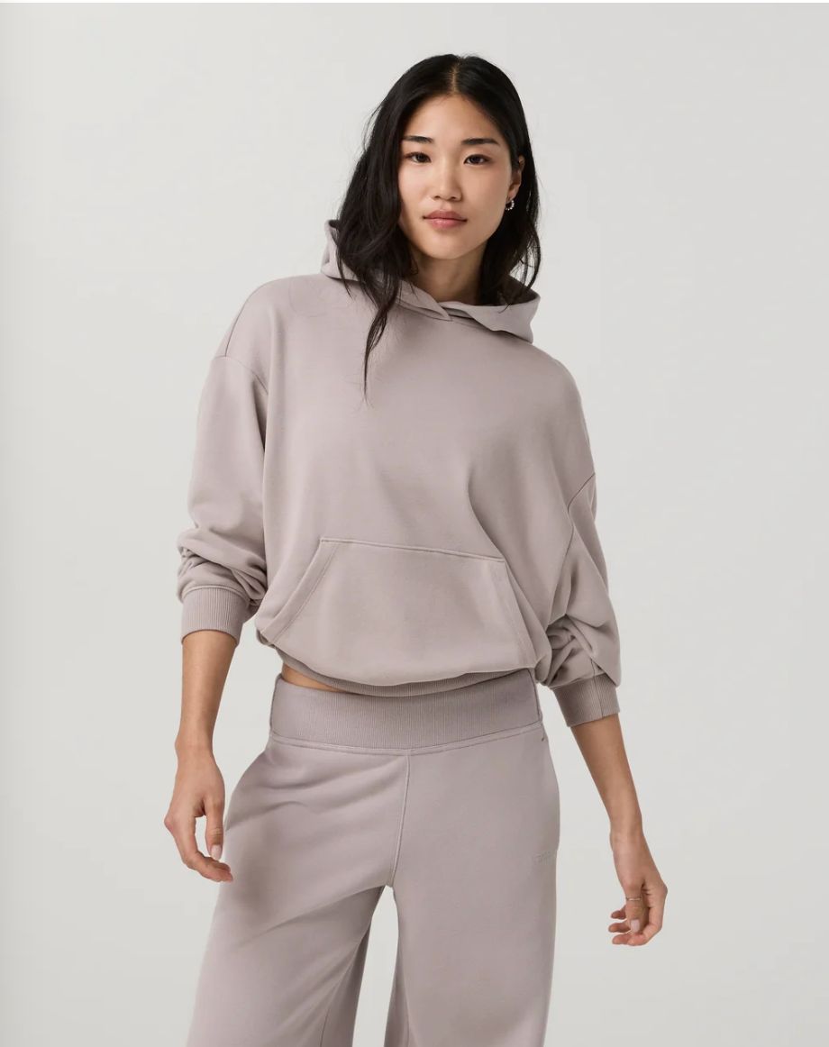 Vuori Sedona Classic Pullover Hoodie Soft Pewter