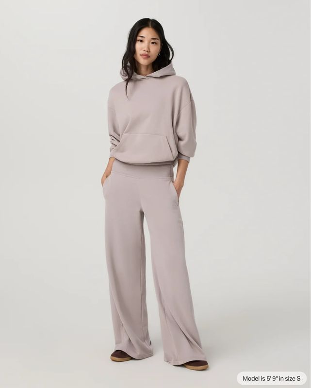 Vuori Sedona Classic Pullover Hoodie Soft Pewter