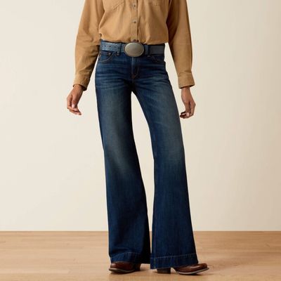Ariat Perfect Rise Petra Flipside Wide Leg Jeans