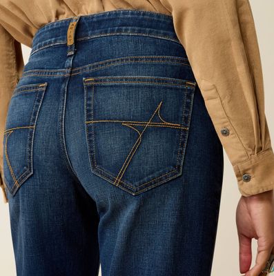 Ariat Perfect Rise Petra Flipside Wide Leg Jeans