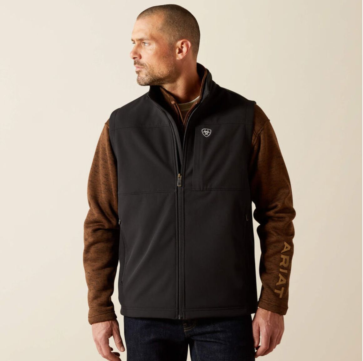 Ariat Vernon Softshell Vest Black