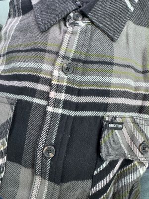Brixton BOWERY FLANNEL Black Multi