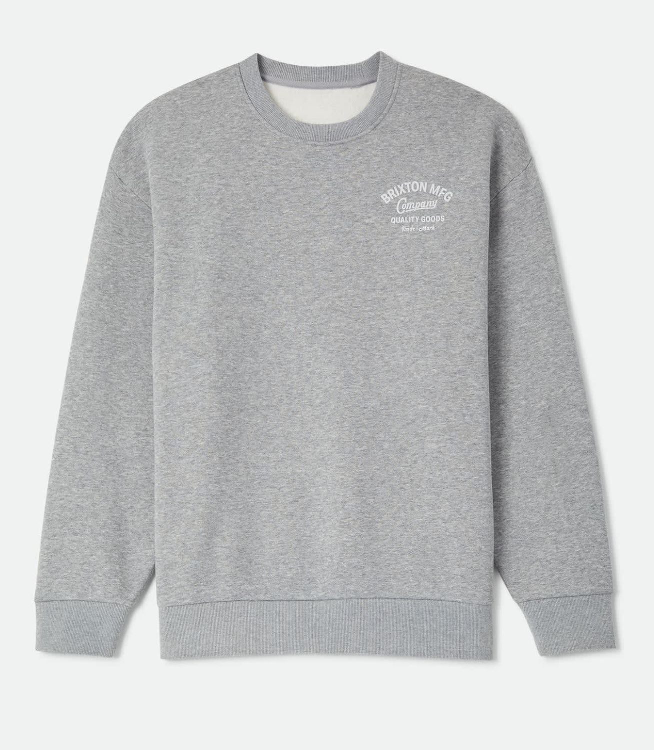 Brixton STRATON CREW Heather Grey