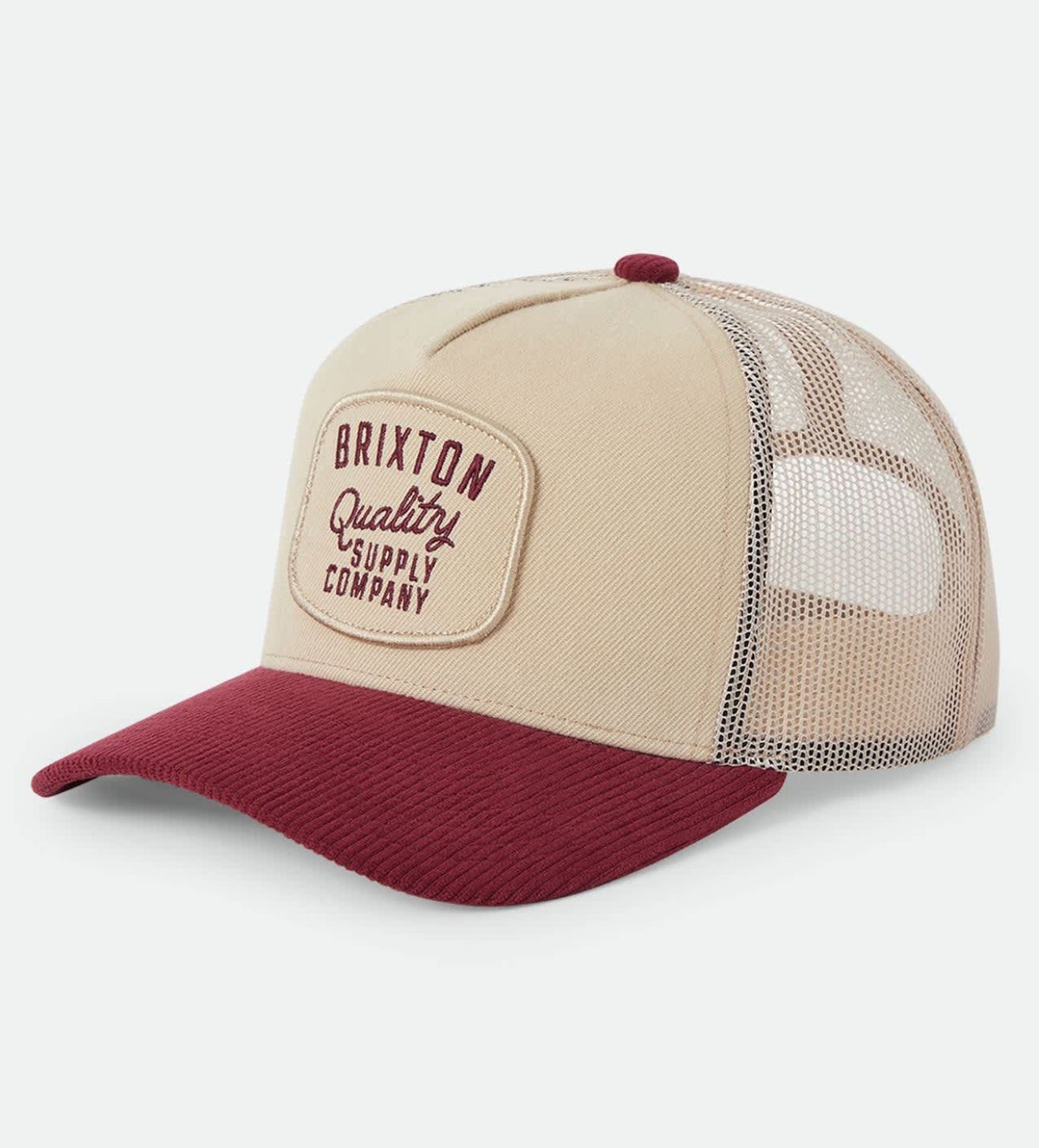 Brixton HUBAL TRUCKER HAT Oatmeal