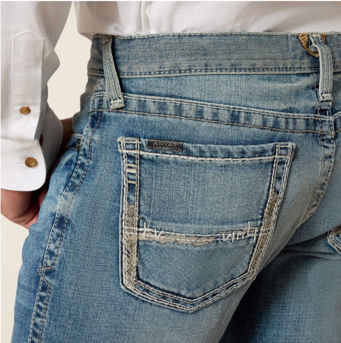Ariat M7 Rocker Stretch Stirling Stackable Straight Leg Jean Shasta