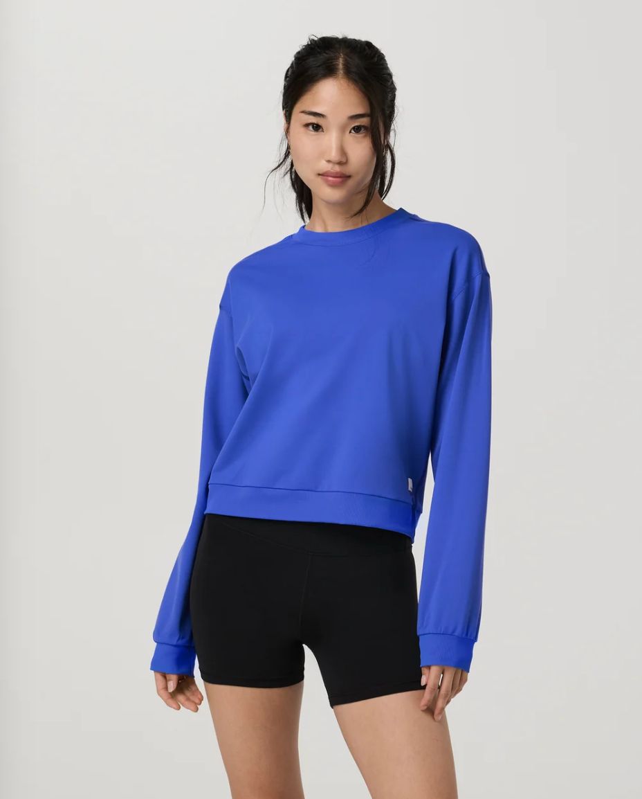 Vuori Halo Modern Crew Electric Blue