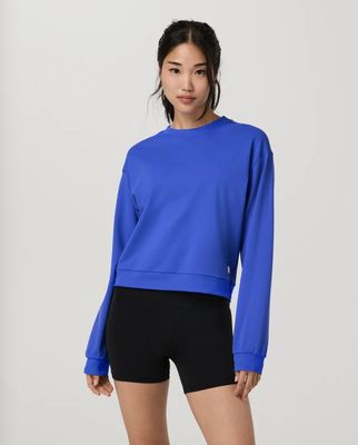 Vuori Halo Modern Crew Electric Blue