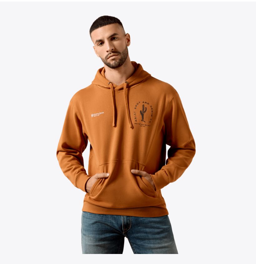 Ariat Cowboy Tough Hoodie Adobe