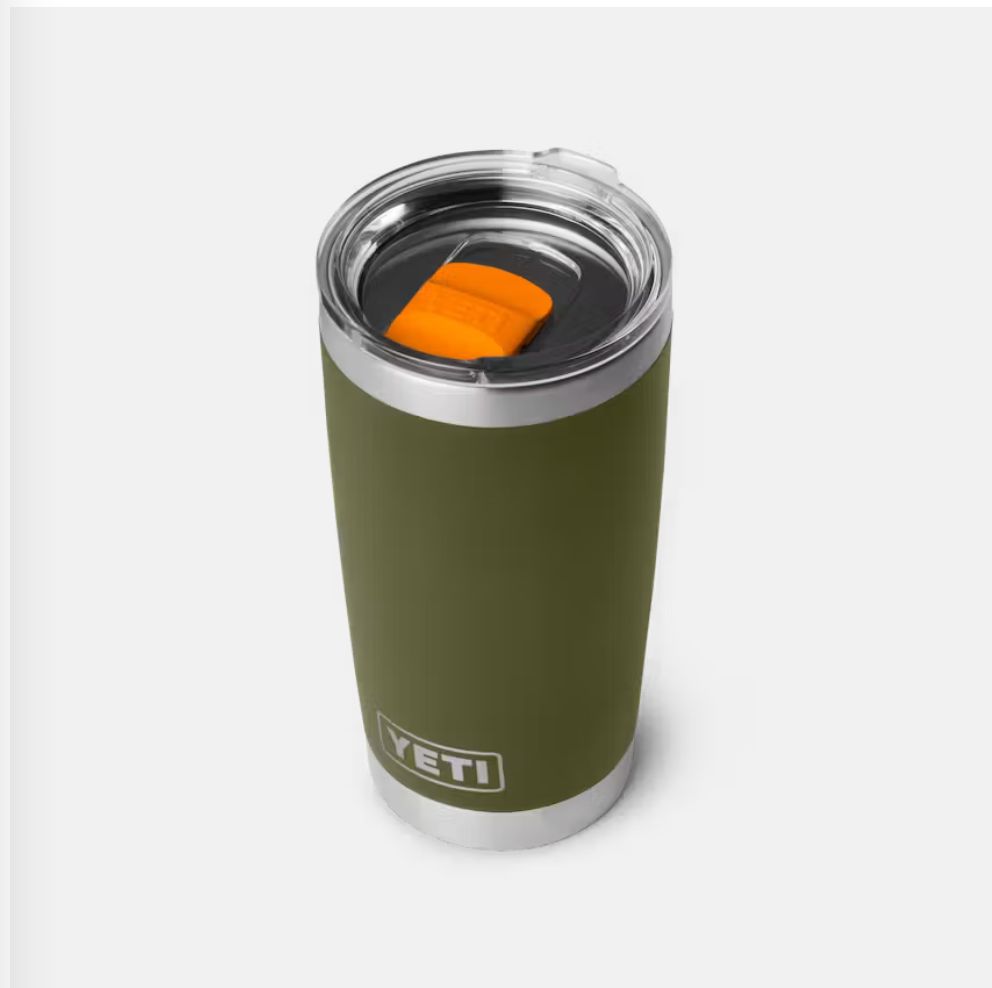 Yeti RAMBLER® 591 ML TUMBLER  WITH MAGSLIDER™ LID Olive King Crab Orange
