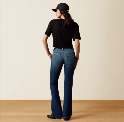 Ariat Perfect Rise Davina Slim Trouser Jeans Irvine