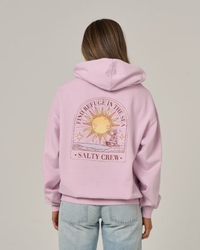 Salty Crew CELESTIAL SUN HOODIE, Colour: PALE ORCHID, Size: XS