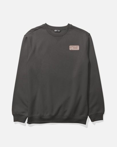 Salty Crew CRAFTED CREW FLEECE, Colour: DARK GREY, Size: S