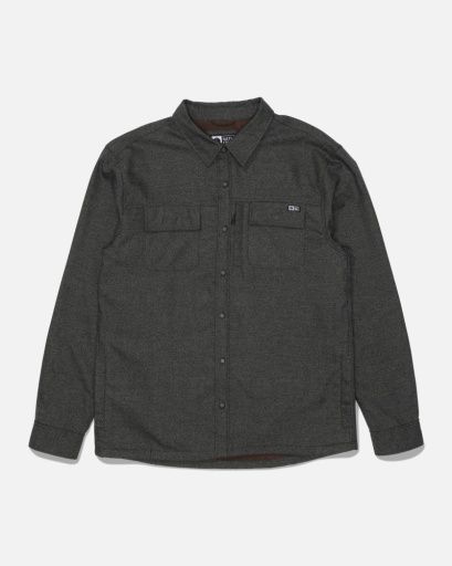 Salty Crew FATHOM LS TECH SHACKET, Colour: AGAVE, Size: M