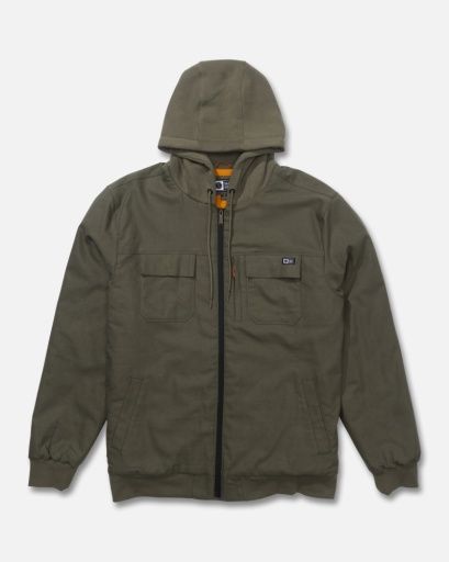 Salty Crew FATHOM JACKET OLV, Colour: OLIVE, Size: M