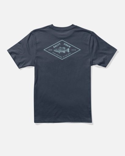 Salty Crew DIAMOND BASS BOYS SS TEE, Colour: NAVY, Size: S
