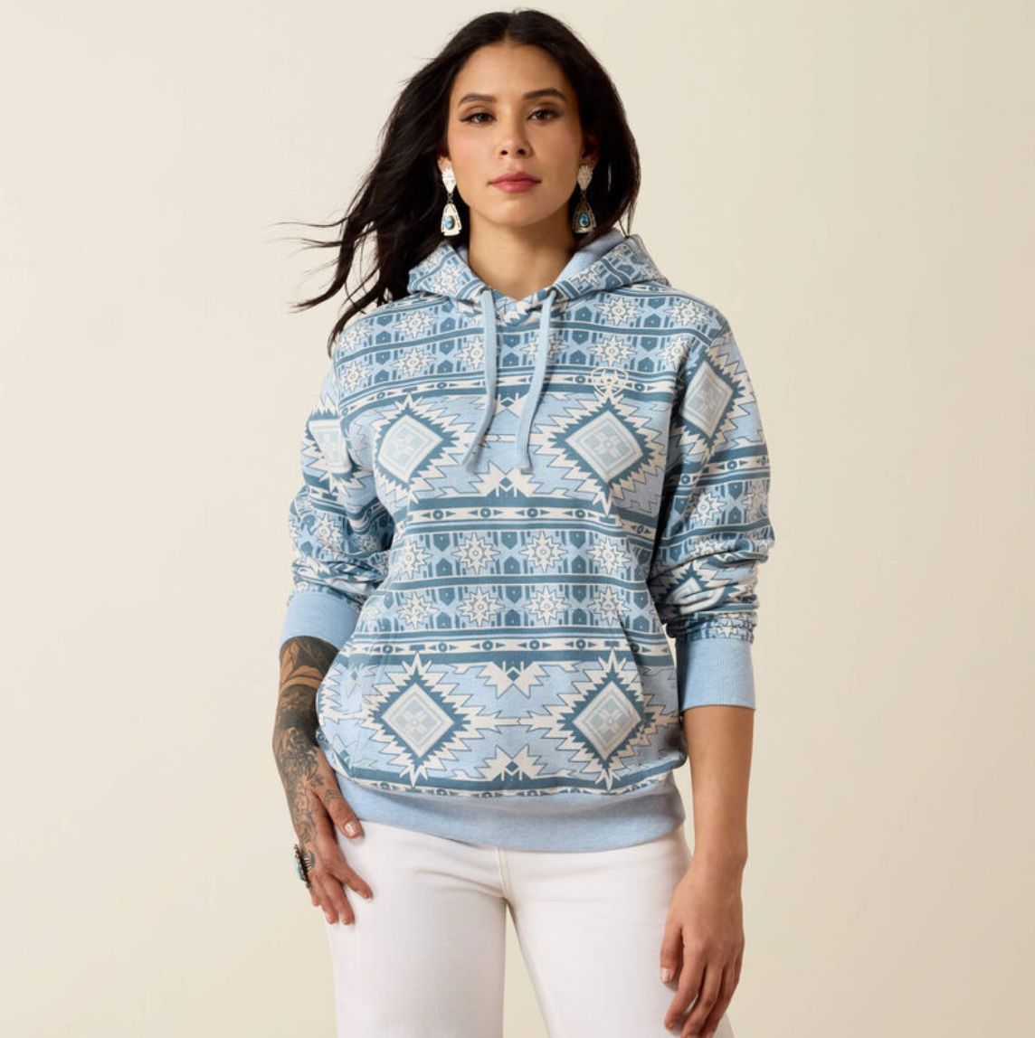 Ariat Logo 2.0 Printed Hoodie ALASKAN SOUTHWEST