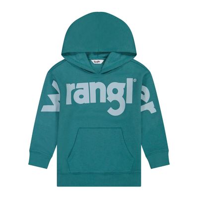 WRANGLER Girls WIDE OPEN SPACES LOGO HOODIE
